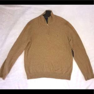 Men's Tommy Hilfiger 1/4 Zip Sweater Size Large